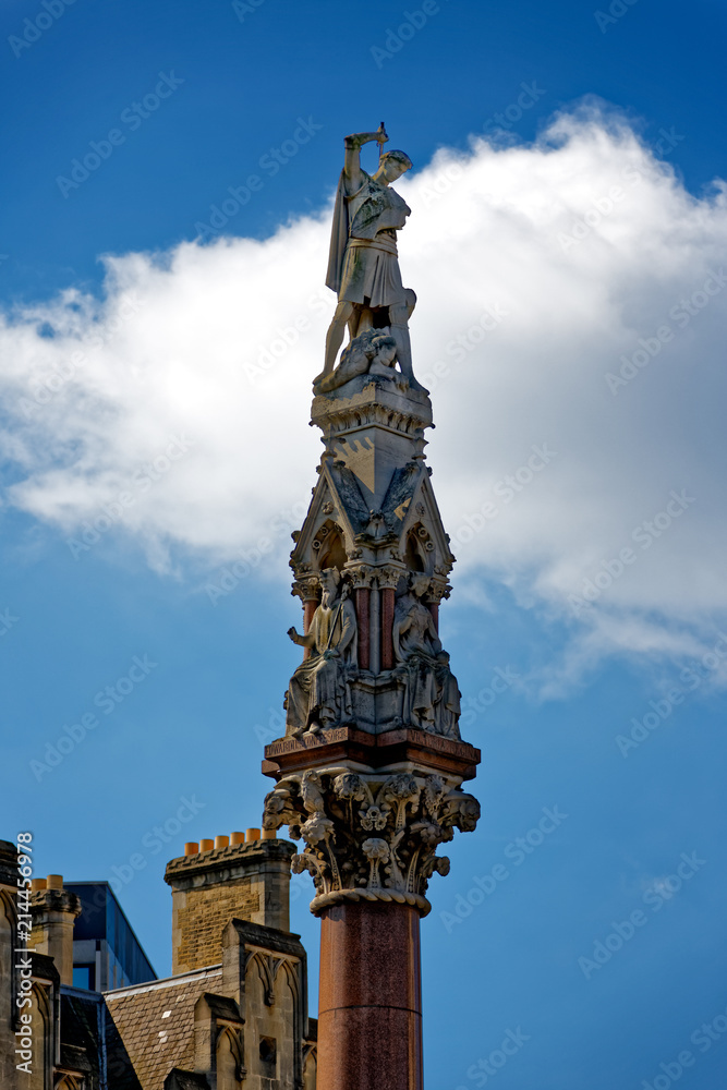 Historic statue in London