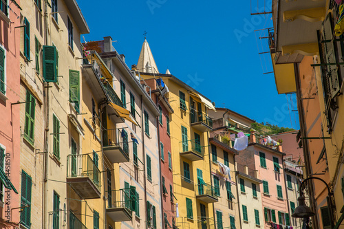 Riomaggiore Village, Cinque Terre national park, Italy.