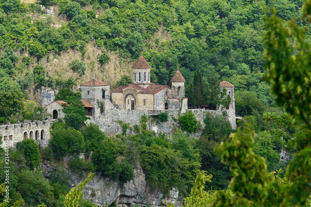 Georgia, Gelati monastery old orthodox centre of religious life near Kutaisi, UNESCO.
