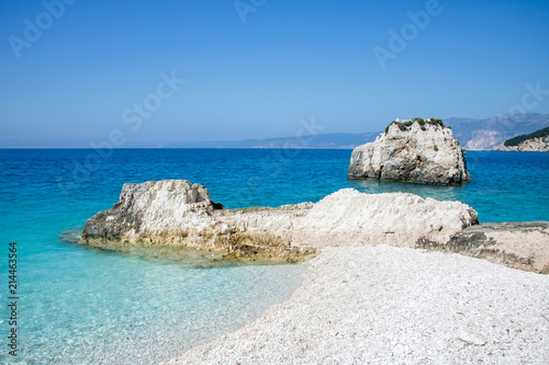 Fteri beach, island Cephalonia (Kefalonia), Greece