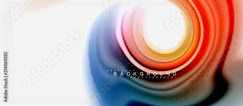 Rainbow fluid colors abstract background twisted liquid design, colorful marble or plastic wavy texture backdrop, multicolored template for business or technology presentation or web brochure cover