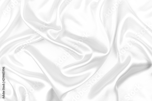 White silk texture luxurious satin for abstract background. soft focus