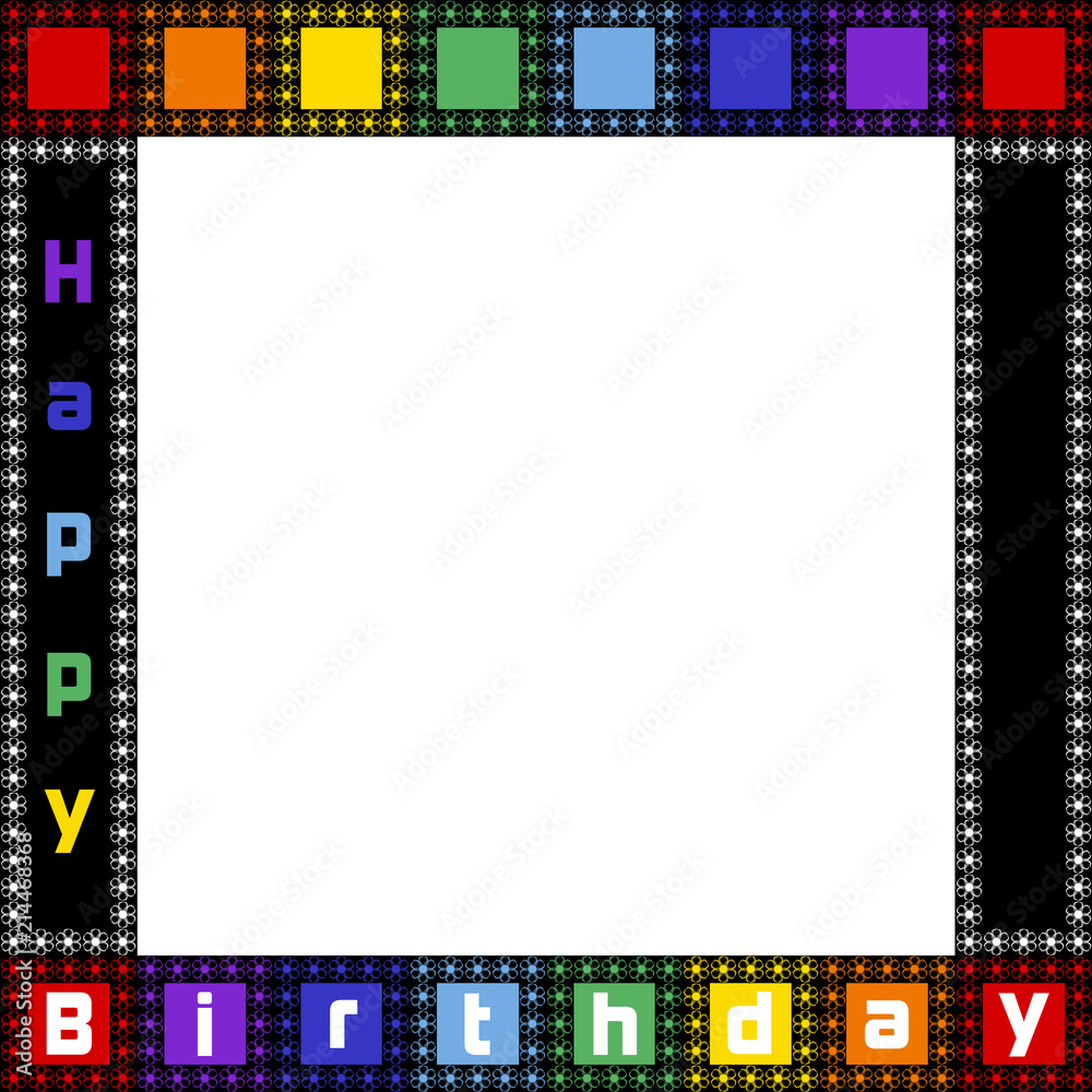 Birthday frame