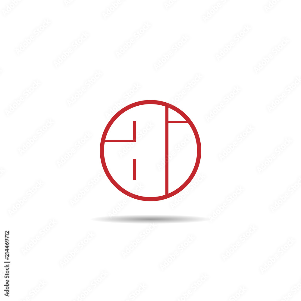 Initial Letter AI Logo Template Design Initial Letter AI Logo Template Design
