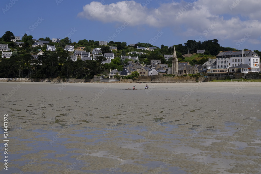 Strand in der Bretagne
