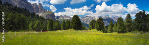 Landscape in Dolomites  Italy