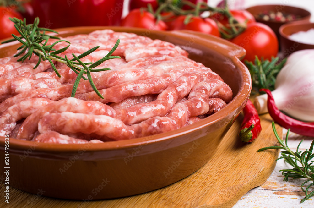 Raw minced meat Raw minced meat