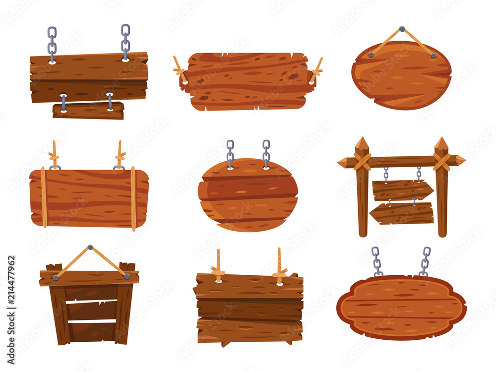Wood cheap signs blank