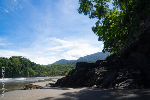 Secluded Beach on Osa Peninsula, Costa Rica