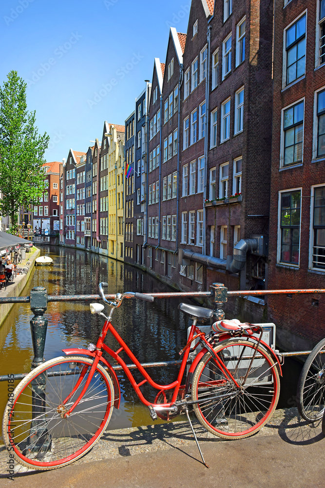picturesque cityscapes of Amsterdam
