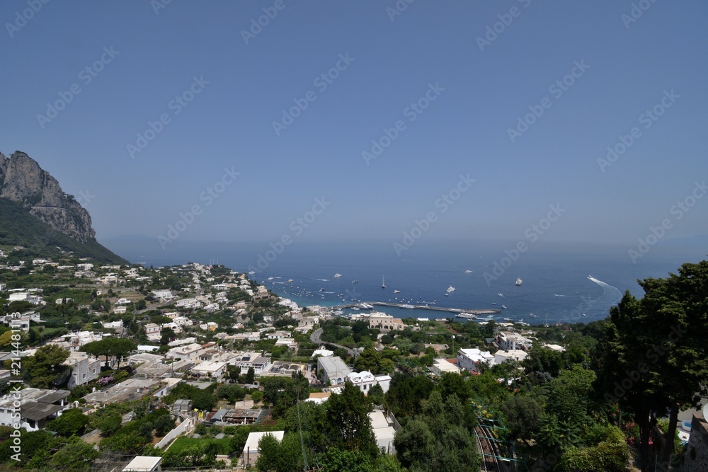 Veduta di Capri - Isola di Capri - Napoli - Campania - Italia