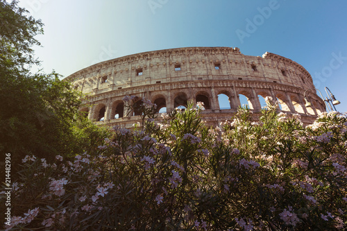 Colosseum in Rome, Italy. photo