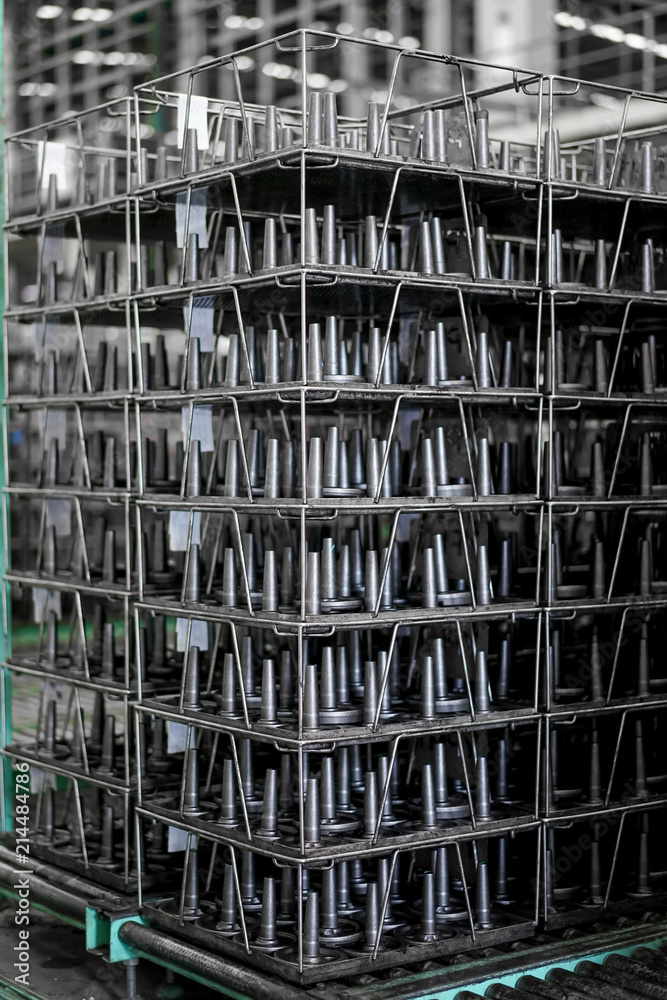 Pattern of forging automotive parts crank shaft, forging process in factory Pattern of forging automotive parts crank shaft, forging process in factory