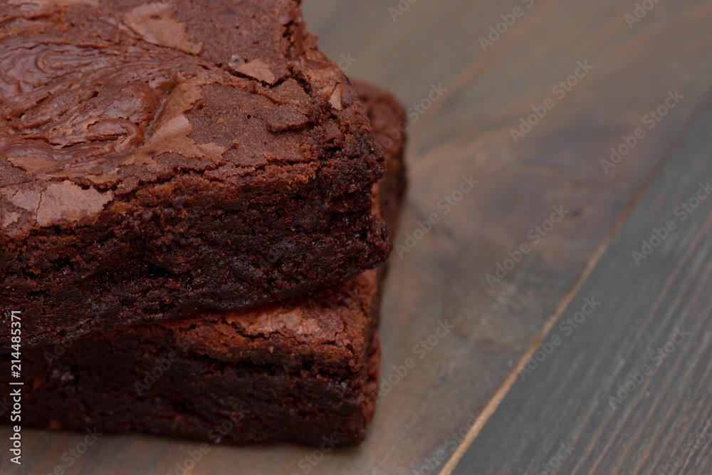 homemade cake chocolate brownies on wooden table homemade cake chocolate brownies on wooden table