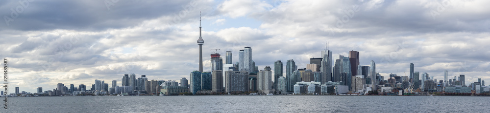 Toronto panoramic view of the city