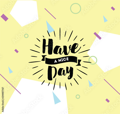 Typography for poster, invitation, greeting card or t-shirt.
