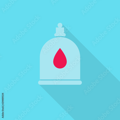 Logo for person who does bloodletting, cupping therapy