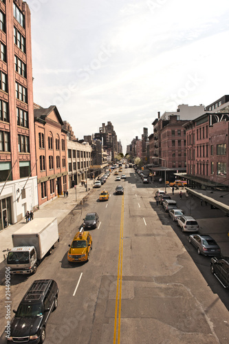 Staße im Meatpacking _District, Manhattan, New York City, New York, Vereinigte Staaten von Amerika, USA