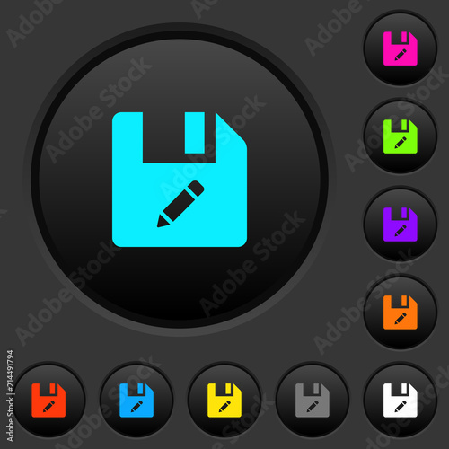 Rename file dark push buttons with color icons