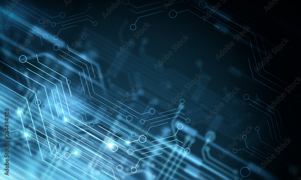 Circuit chip concept background Circuit chip concept background