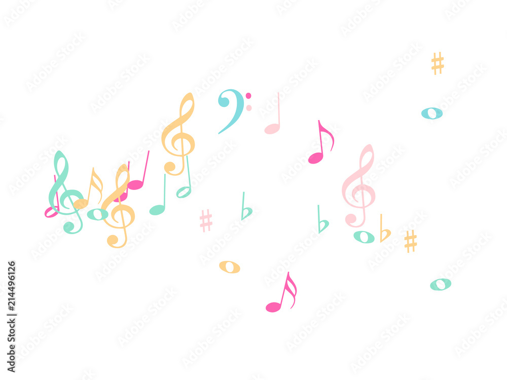 Music Notes Confetti Falling Chaos Vector. Music Symbols Texture Poster Background Elements. Party Night, Festival, Celebration or Concert, Melody Notes Trail. Decorative Song Sheets Chaos Effect. Music Notes Confetti Falling Chaos Vector. Music Symbols Texture Poster Background Elements. Party Night, Festival, Celebration or Concert, Melody Notes Trail. Decorative Song Sheets Chaos Effect.