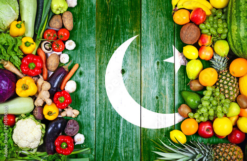 Fototapeta Naklejka Na Ścianę i Meble -  Fresh fruits and vegetables from Pakistan