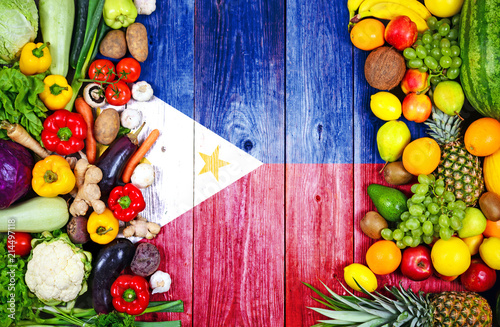 Fresh fruits and vegetables from Philippines