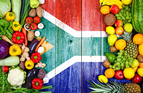 Fresh fruits and vegetables from South Africa