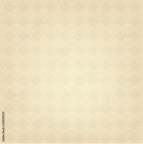 Vintage background with a pattern .Abstract geometric , Vector Illustration