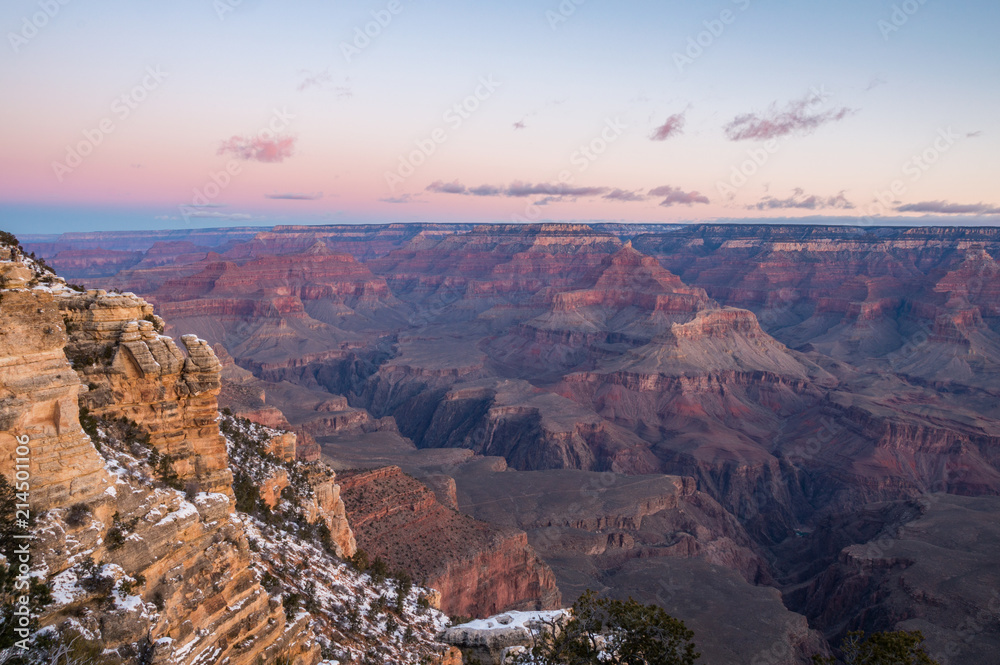 Mather Point Grand Canyon Sonnenaufgang Mather Point Grand Canyon Sonnenaufgang