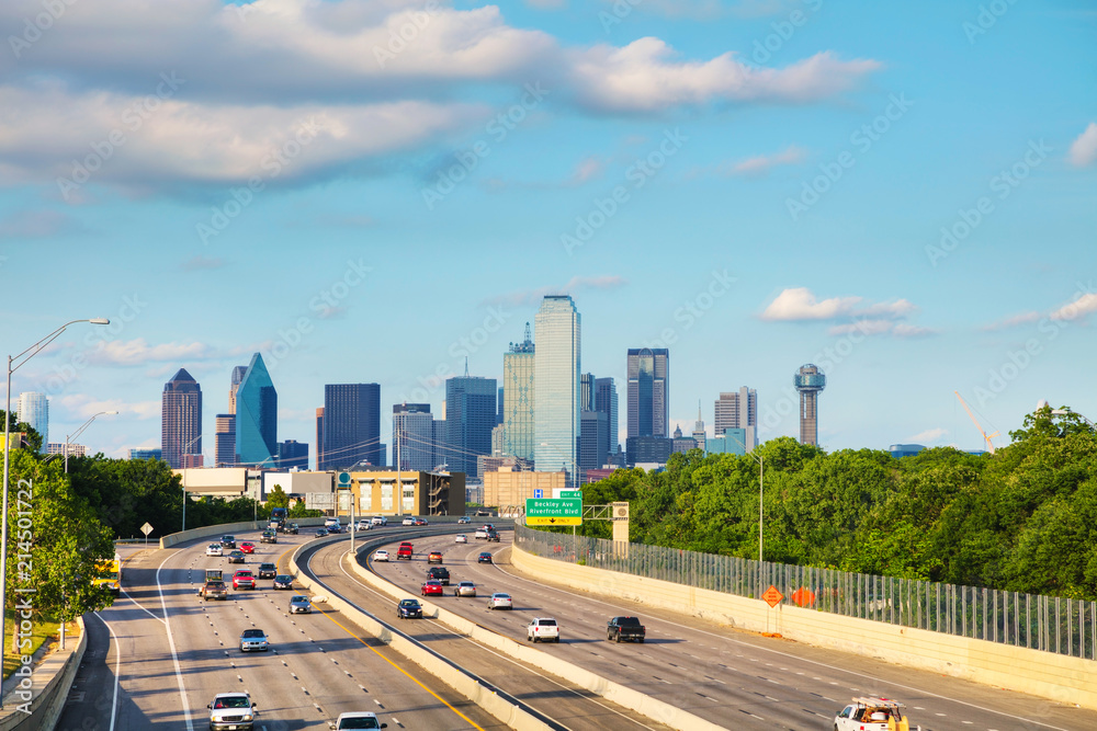 Overview of downtown Dallas