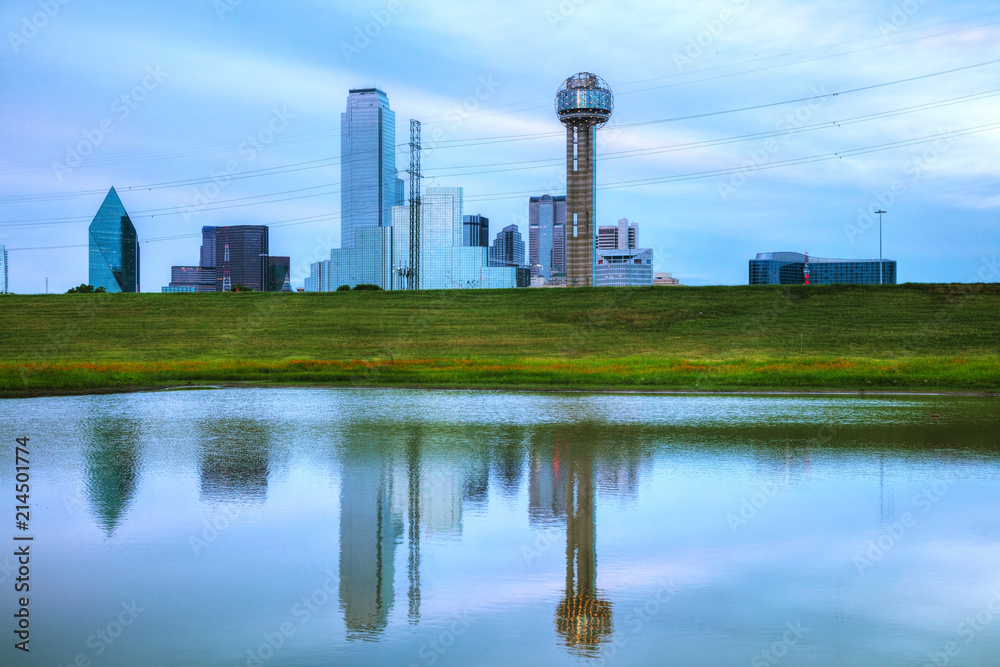 Overview of downtown Dallas