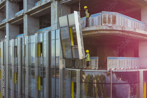 Facade Cladding of the Building.