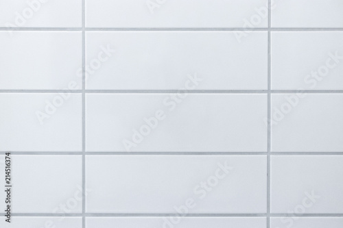 white bathroom tiles