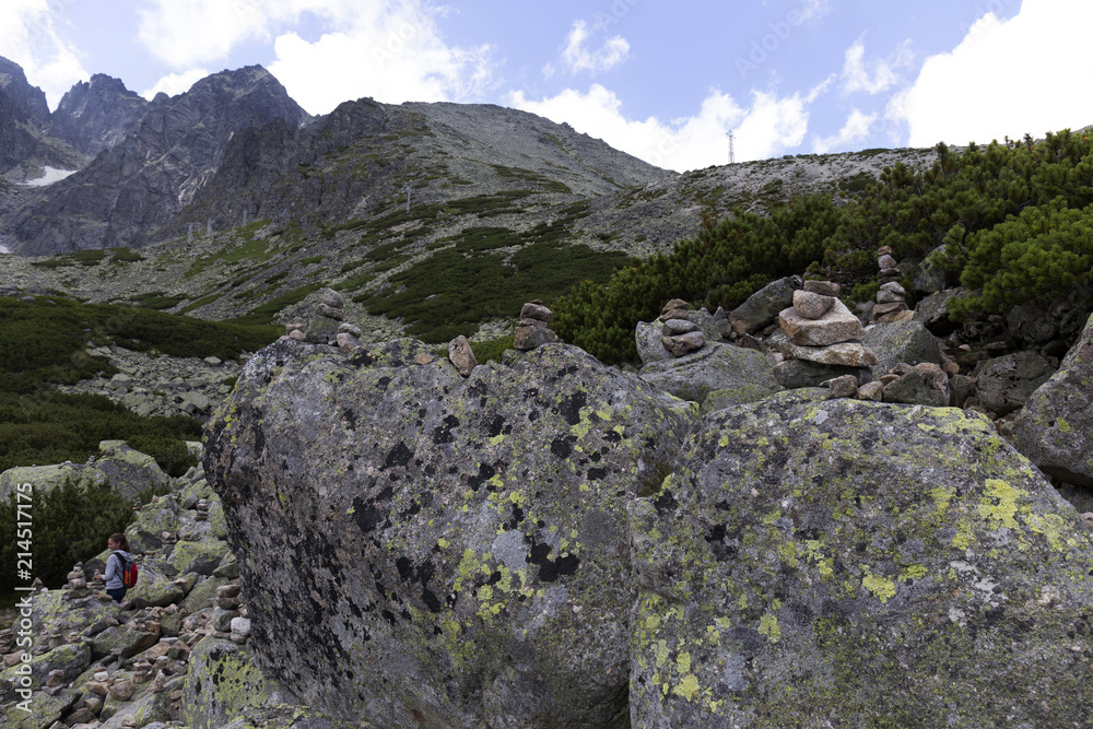 View on the mountain Peaks of the High Tatras, Slovakia View on the mountain Peaks of the High Tatras, Slovakia