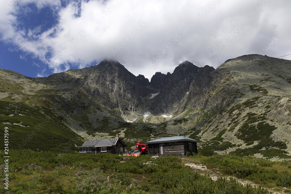 View on the mountain Peaks of the High Tatras, Slovakia View on the mountain Peaks of the High Tatras, Slovakia
