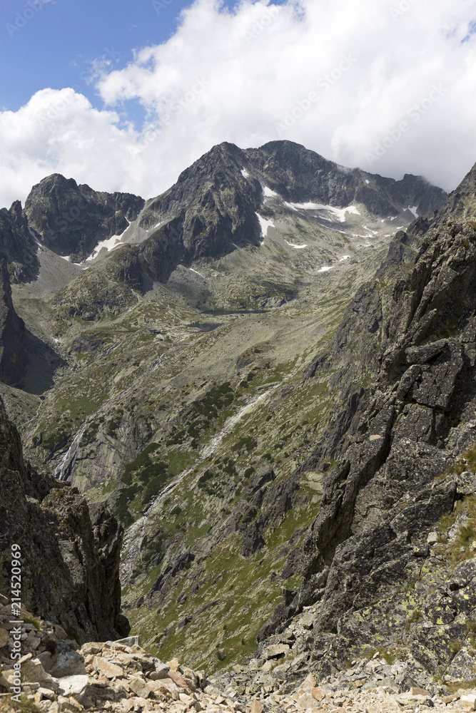 View on the mountain Peaks of the High Tatras, Slovakia View on the mountain Peaks of the High Tatras, Slovakia