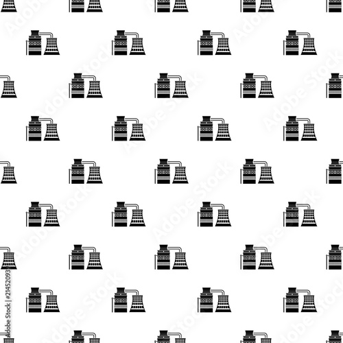 Processing of raw materials icon in simple style isolated on white background. Chemistry symbol