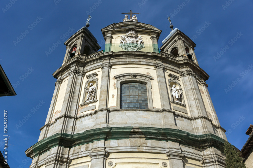 Amazing view of Basilica of San Miguel in City of Madrid, Spain Amazing view of Basilica of San Miguel in City of Madrid, Spain
