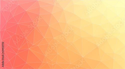 Horizontal fresh color triangle backround.