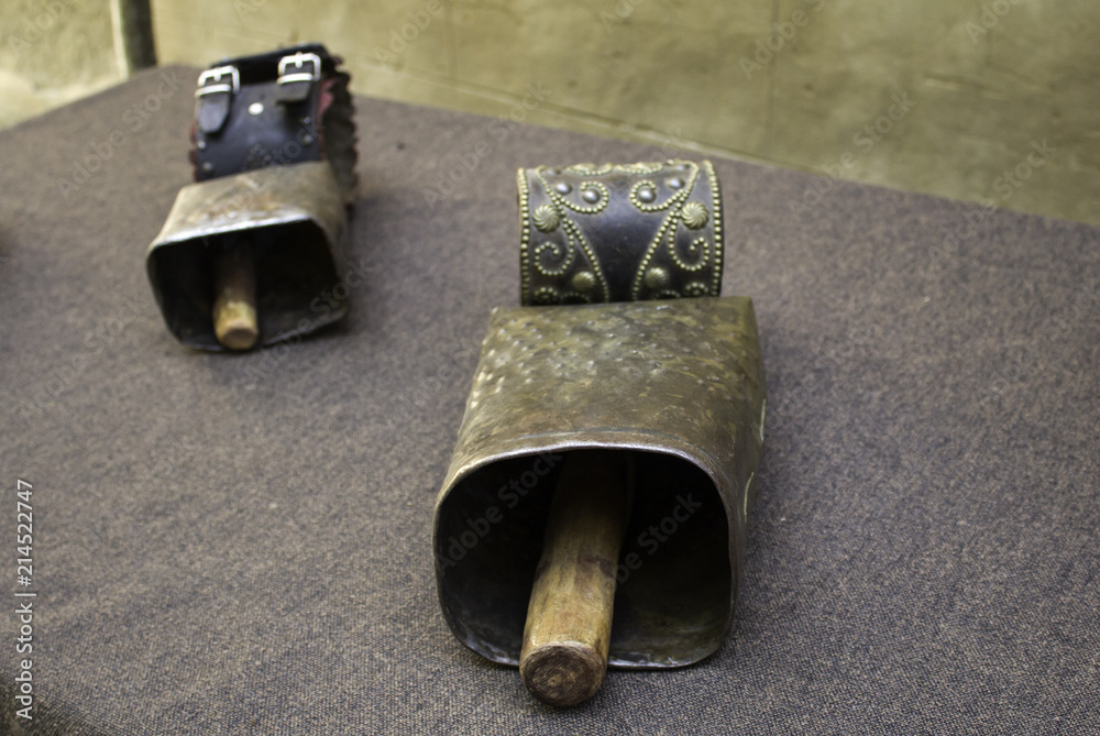 Antique cowbells for animals Antique cowbells for animals