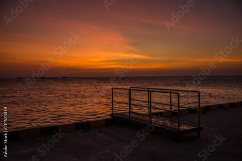 Karimun Java Harbour Sunset