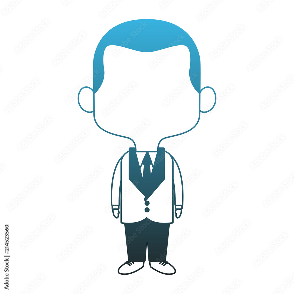 Midget businessman cartoon vector illustration graphic design Midget businessman cartoon vector illustration graphic design