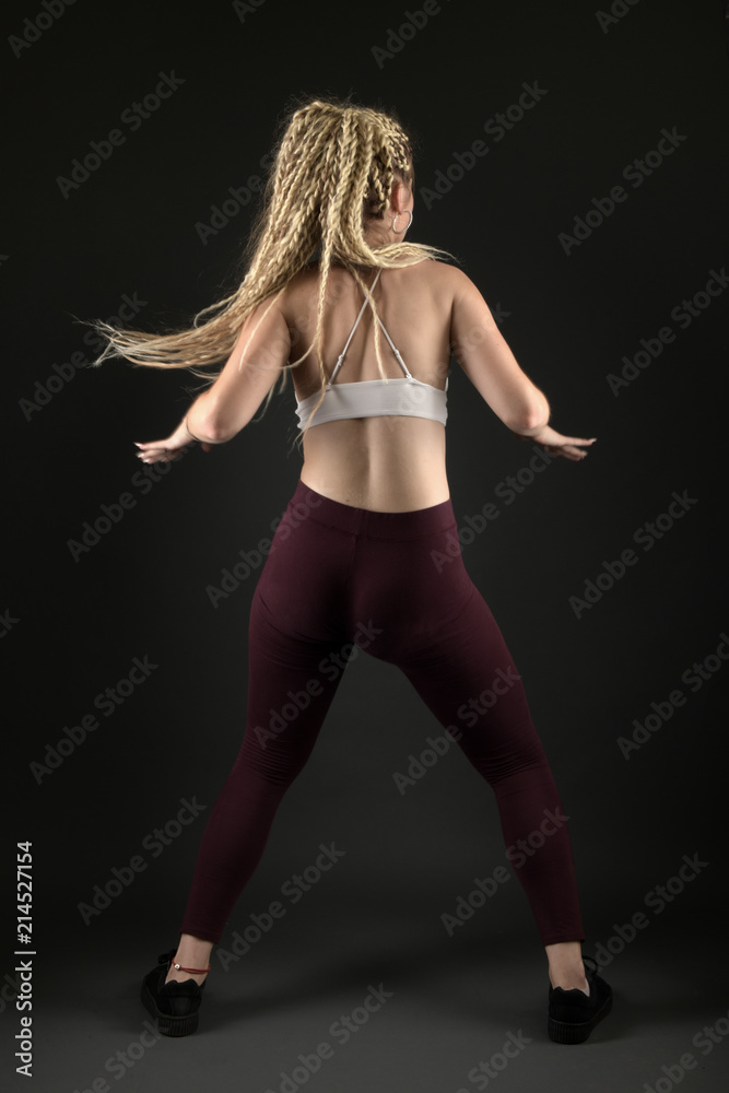 Dancehall dancer. Dancehall dancer.