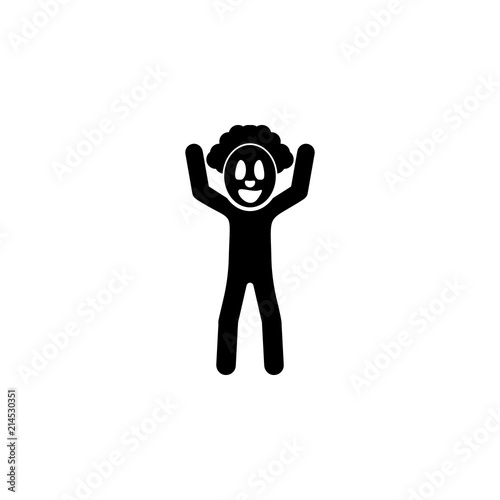 frighten icon. Element of joke dat icon. Premium quality graphic design icon. Signs and symbols collection icon for websites, web design, mobile app