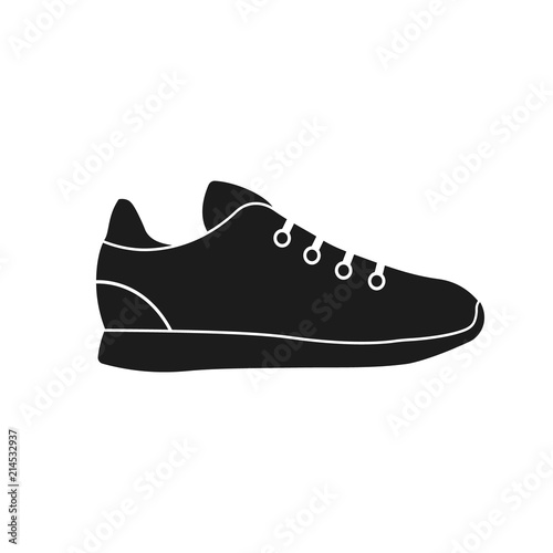 Sneakers icon. Vector.