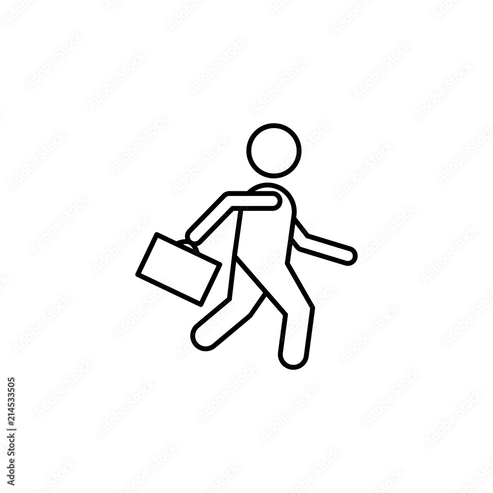business man icon. Element of sturt up icon for mobile concept and web apps. Thin line business man icon can be used for web and mobile business man icon. Element of sturt up icon for mobile concept and web apps. Thin line business man icon can be used for web and mobile