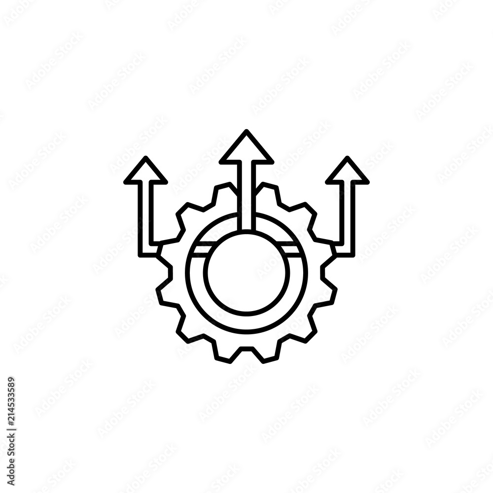 outputs from gears icon. Element of sturt up icon for mobile concept and web apps. Thin line outputs from gears icon can be used for web and mobile outputs from gears icon. Element of sturt up icon for mobile concept and web apps. Thin line outputs from gears icon can be used for web and mobile