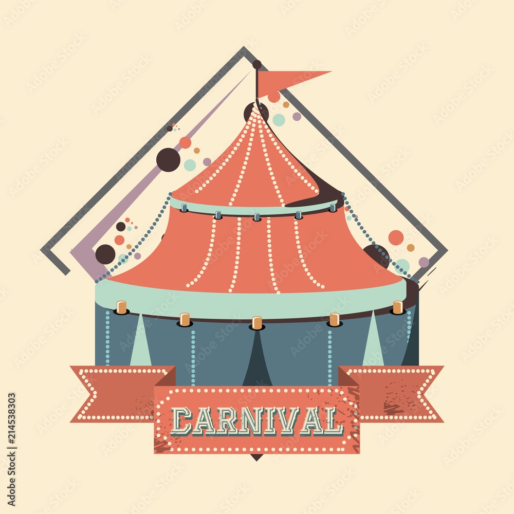 carnival circus tent icon carnival circus tent icon