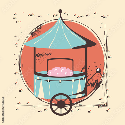 carnival cotton candy shop